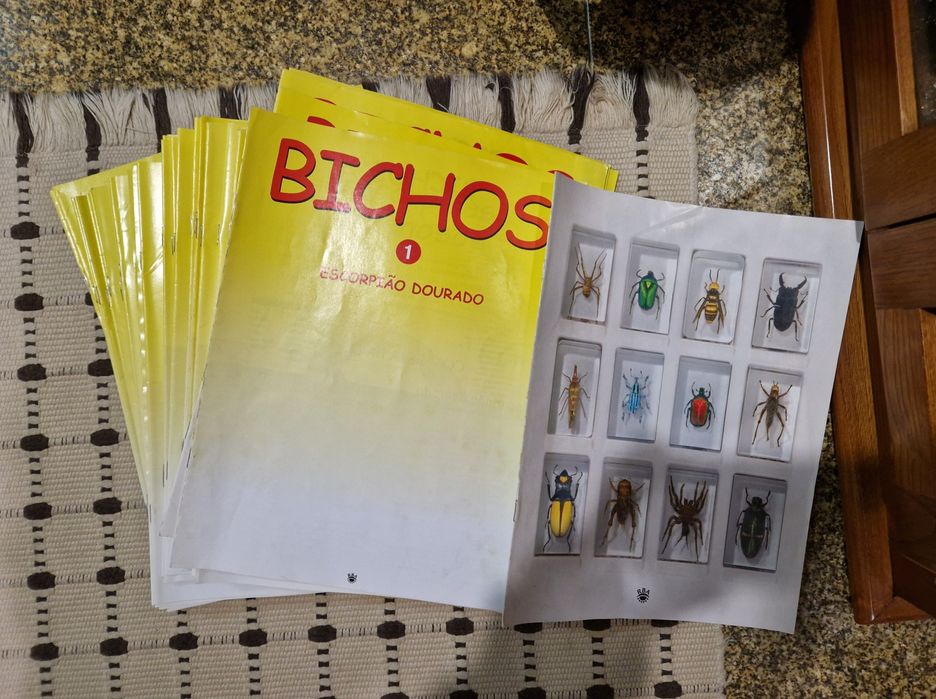Coleção Bichos com folhetos