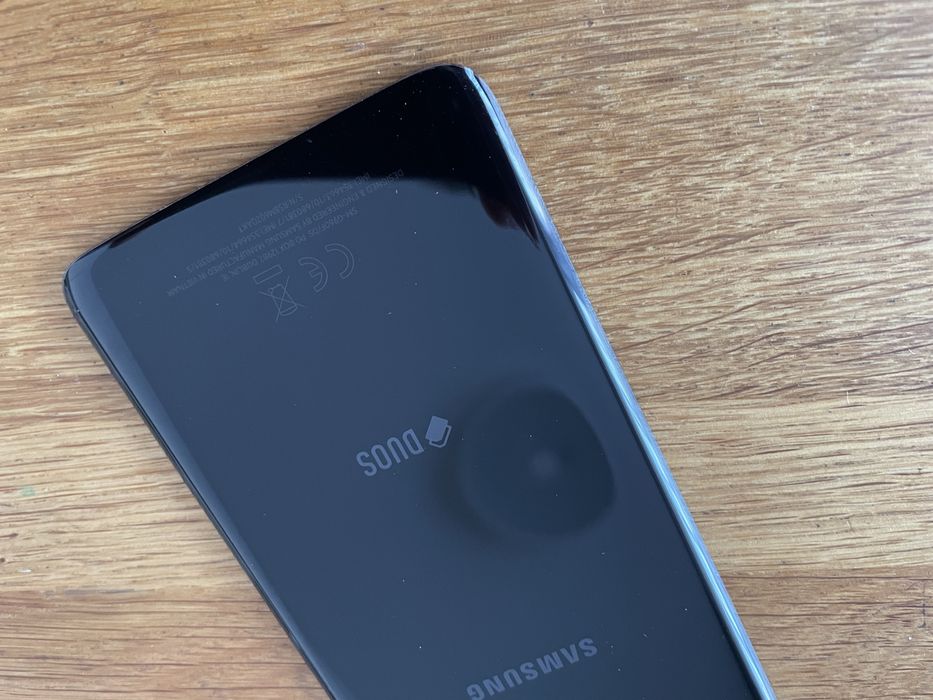 Nowa klapka telefonu baterii samsung duos czarna połysk