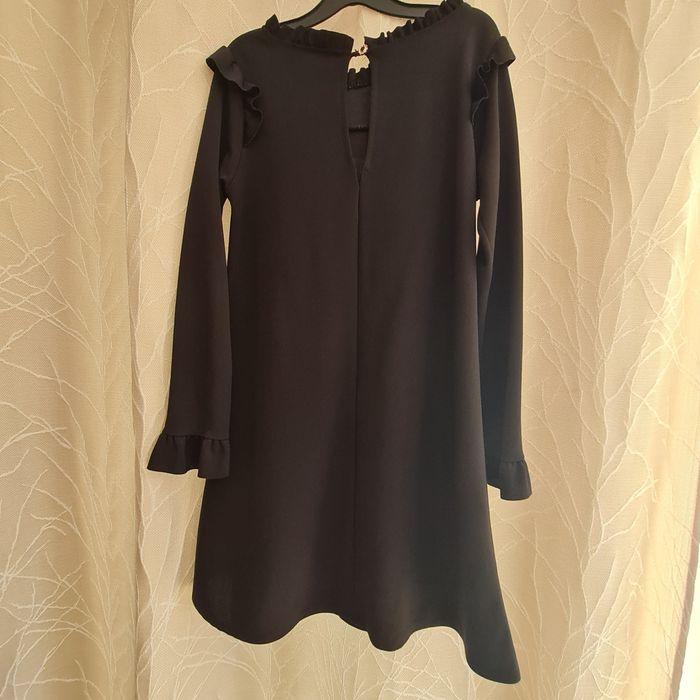 Vestidos preto verde