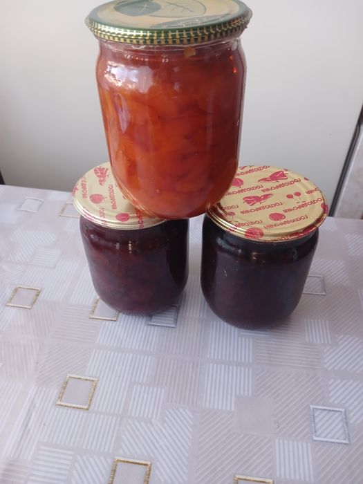 Домашнє варення (слива,полуниця,персик)