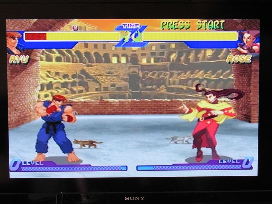 Jogo Sega Saturn Street Fighter Alpha Warriors' Dreams completo