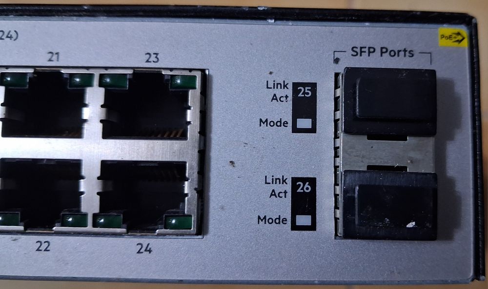 Switch/ Repartidor de rede - avariado