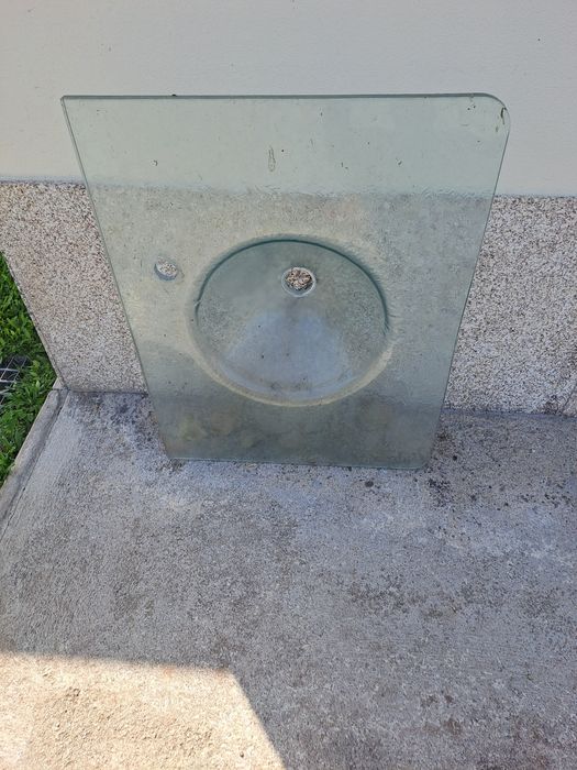 Lavatório vidro fosco