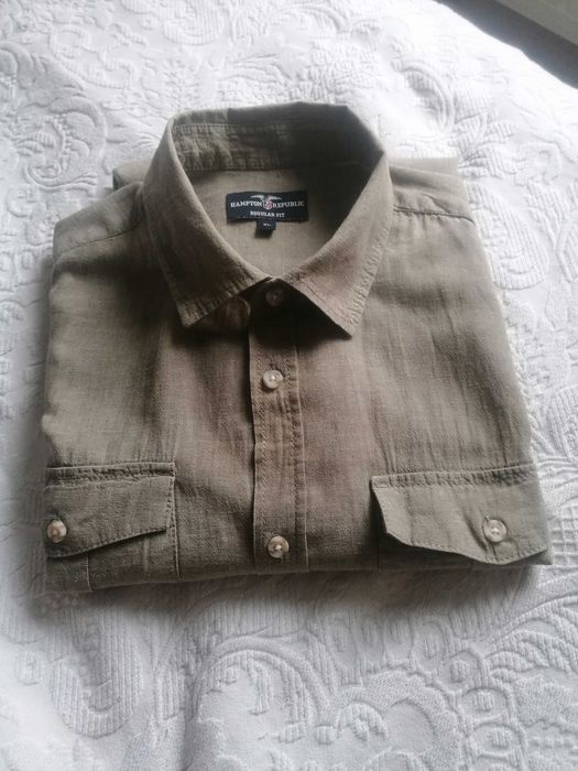 Koszula męska khaki XL