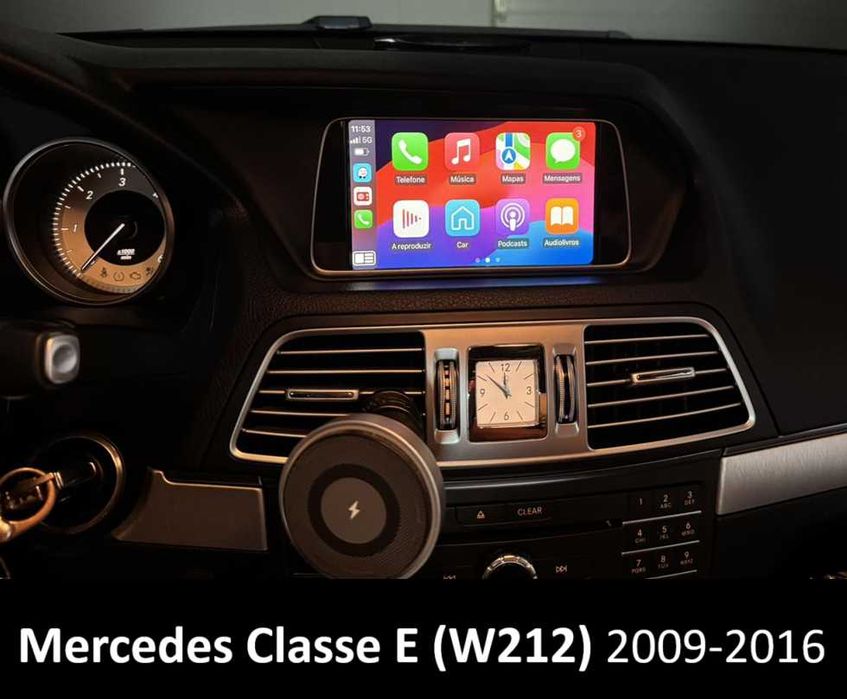 BOX Módulo Apple Carplay • Android • Mercedes Classe A B C E CLA GLA