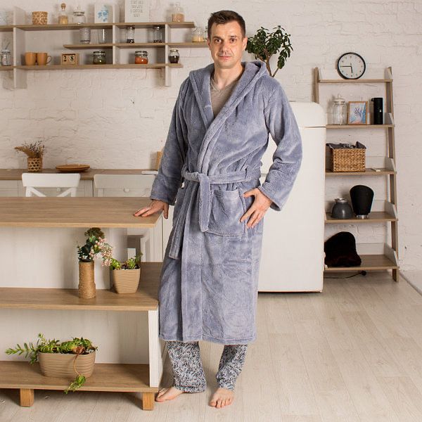 Мужской махровый халат , размеры от 46 до 62