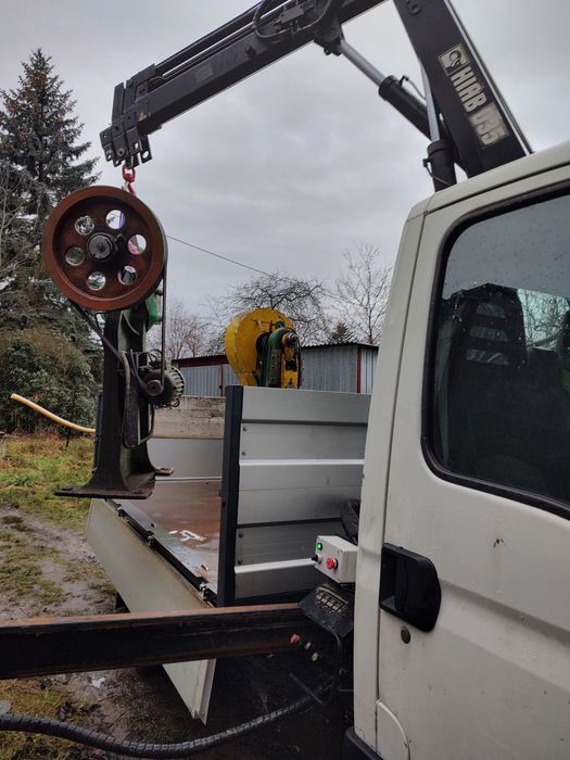 Transport HDS mała wywrotka Maszyn rolniczch budowlanych  piasek  żwir