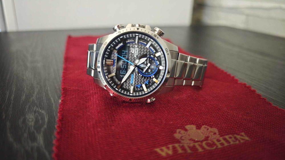 Zegarek  CASIO ECB-800D-1AEF Bluetooth Solar Super Stan