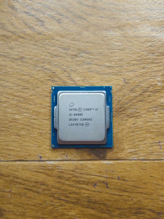 Процессор intel core i5 6600k 4 ядра 4 потока 3.9 ГГц частота идеал гарантия сокет 1151 6-е поколение интел