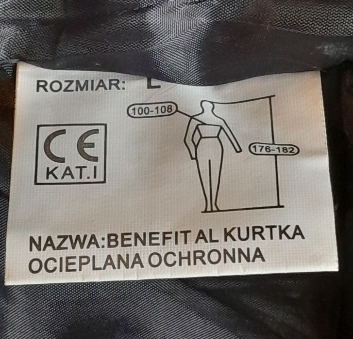 Kurtka robocza zimowa