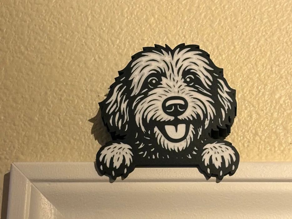 Labradoodle Door Decoration