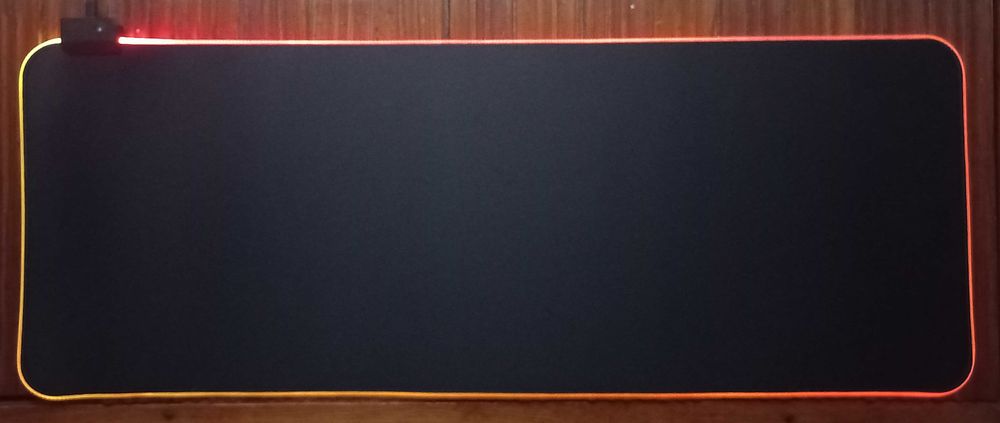 великий коврик для комп"ютера, ігрова поверхня RGB