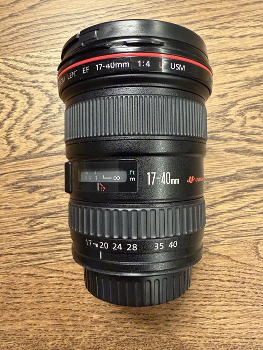 Canon EF 17-40mm f4 L profissional