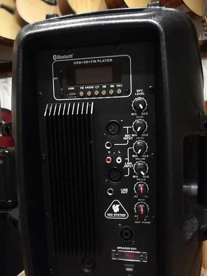 Igo System 175W RMS kolumna aktywna pod instrument, mikrofon itp