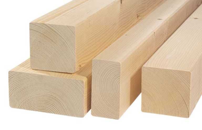 Drewno konstrukcyjne klejone kantówki - KVH BSH C24 - 13m