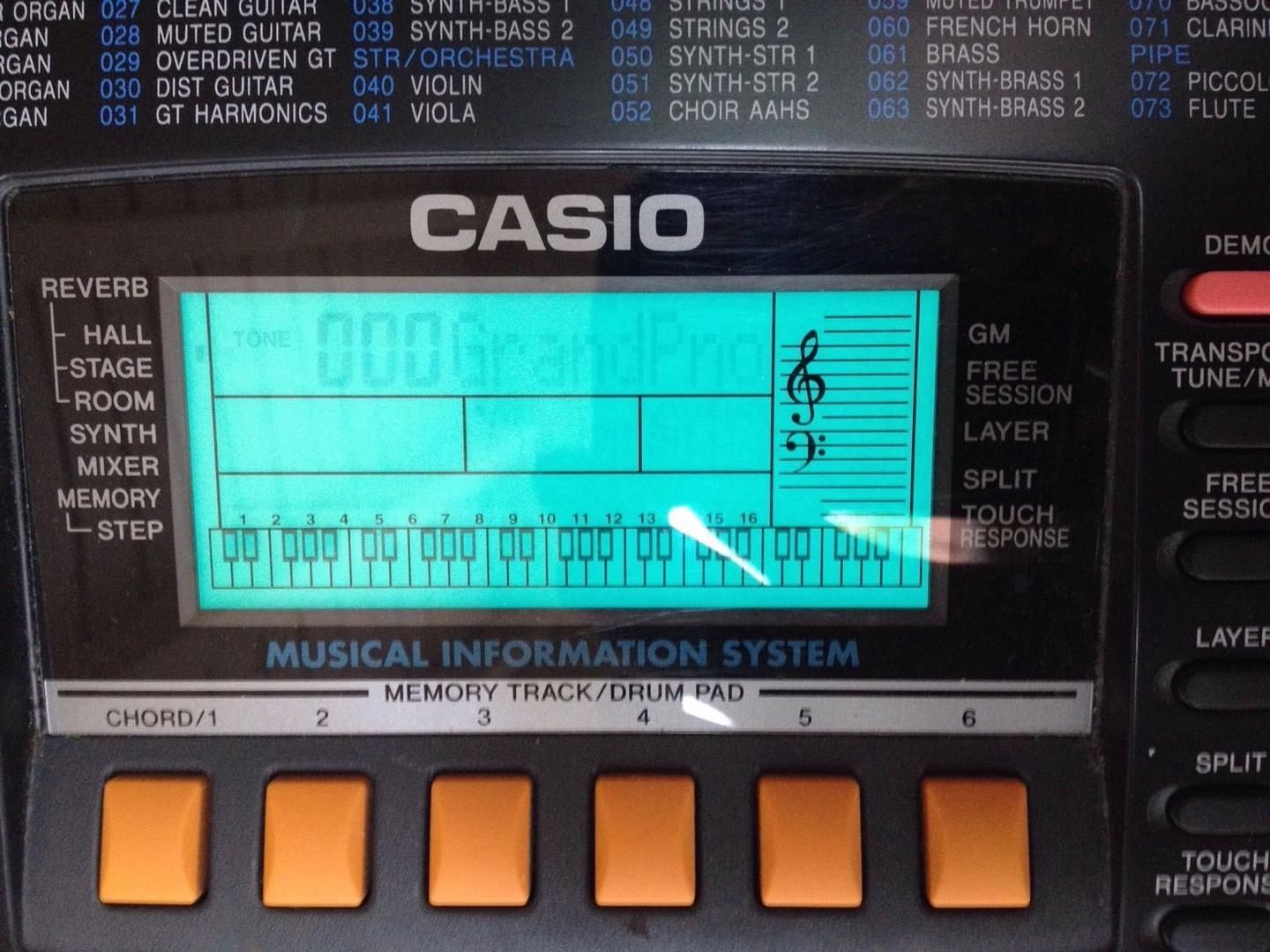 Keyboard CASIO CTK 611 MIDI Syntezator Organy Pianino Toru OLX.pl