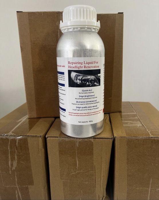 Liquido renovação e polimento faróis