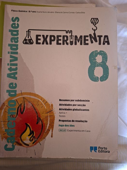 Manuais escolares 7° e 8° ano NOVOS