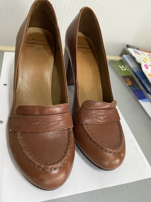 шкіряні туфлі Vagabond