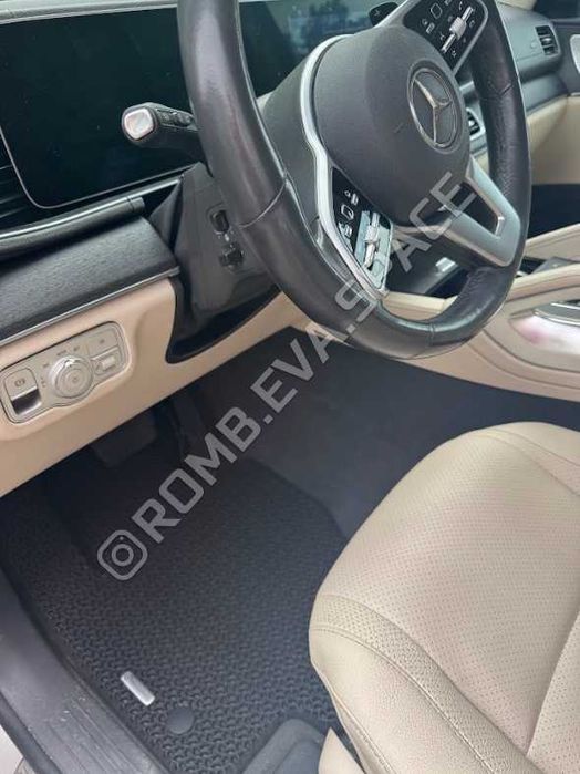 ‼️ ПОДАРУНОК Авто килимки EVA, ЕВА коврики в салон (Ромб Сота Крапля)