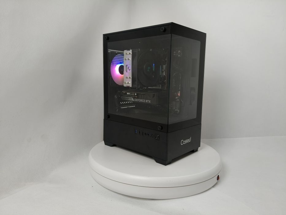 Komputer Gamingowy Ryzen 7 5700, RTX 5070, 32 GB,SSD,Win 11 Pro