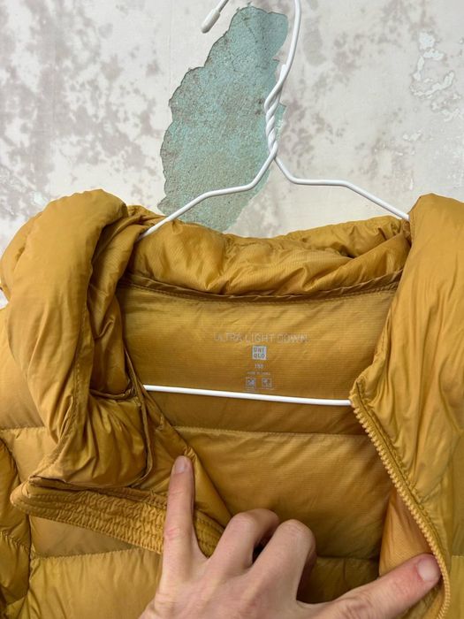 Пуховик куртка uniqlo 150 xs