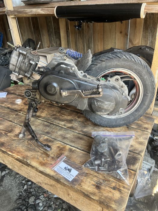 Двигун viper 10 колесо вайпер на китайський скутер 139 qmb