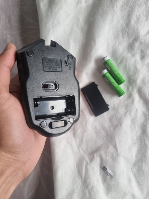 Rato sem fio com bateria recarregável