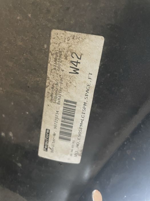 Para choque Pack M E90 BMW