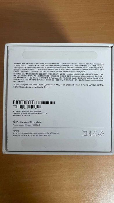 Apple Homepod mini Black