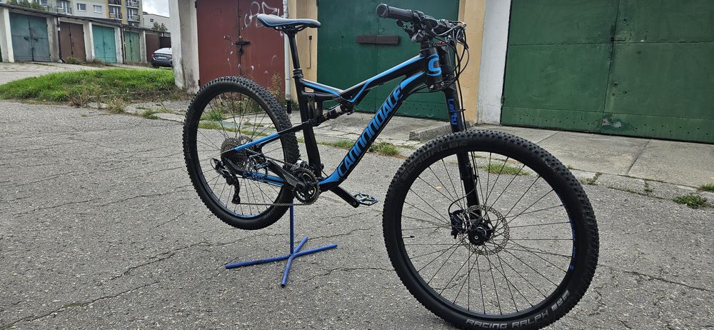 Rower full Cannondale Habit 4 black/blue 2017 27.7 cali rozmiar M
Górskie
Cannondale Habit 4 black/bl