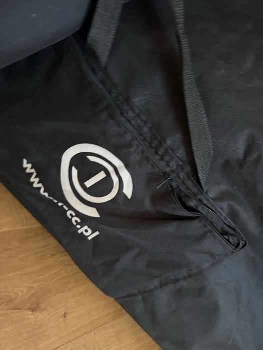 Łóżko icoucou 60 cm z materacem czarne