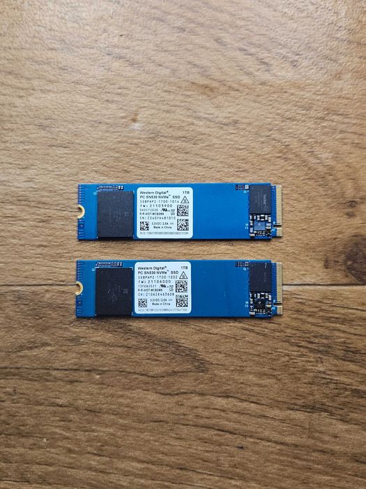 Western Digital SN530 1 tb 1000 gb гигибайт 100% жизни ssd диск для пк и ноутбуков m2 2280 3.0 nvme идеал гарантия как новый