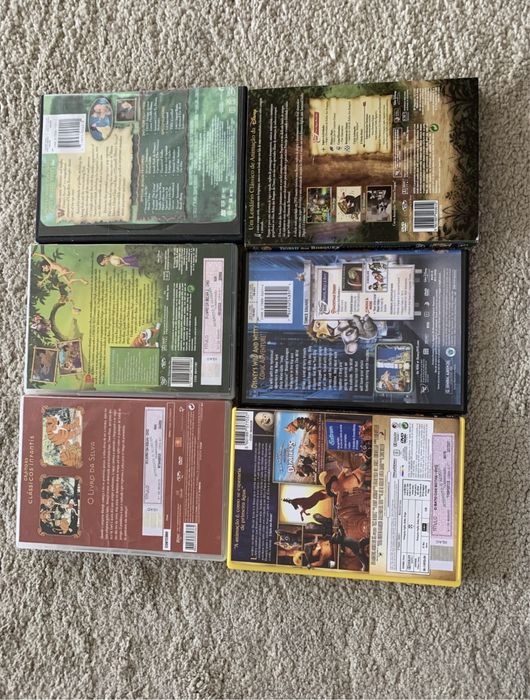 Filmes infantis- edições antigas