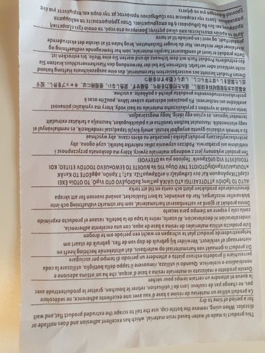 Naprawa mebli paneli komplet srebrny