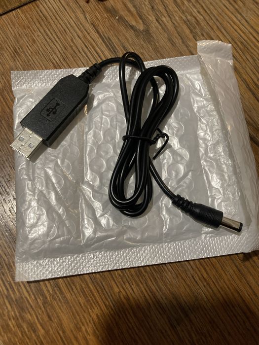 Кабель для роутера, перетворувач напруги 5v-9v, 5v-12v