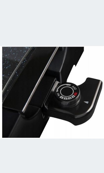 Grill elektryczny stołowy Raven EGE001N 875cm2 z powłoką marmurową 165