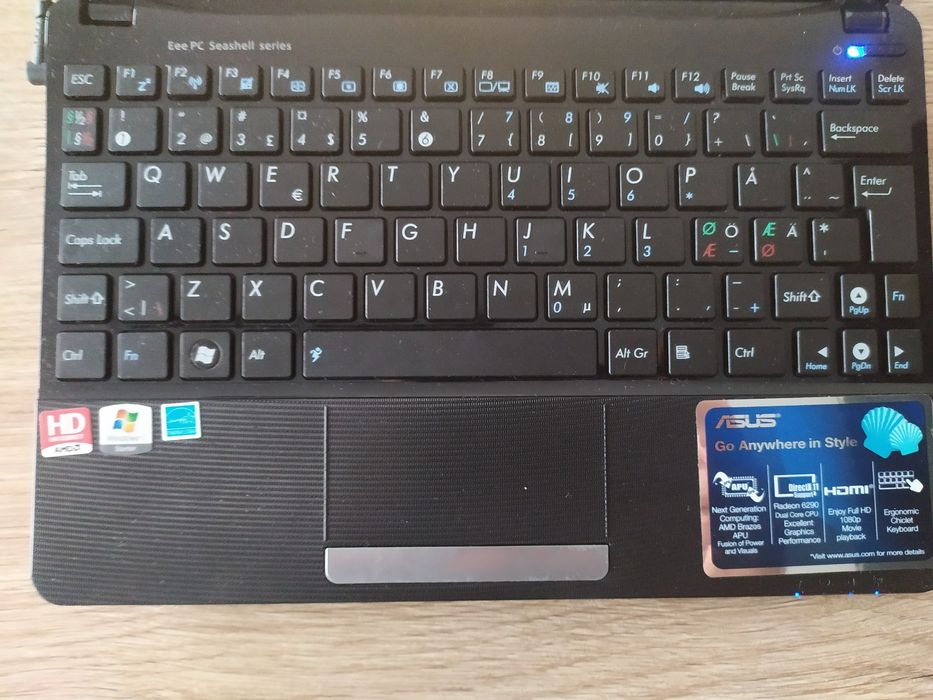 Netbook Asus Eee PC Seashell series