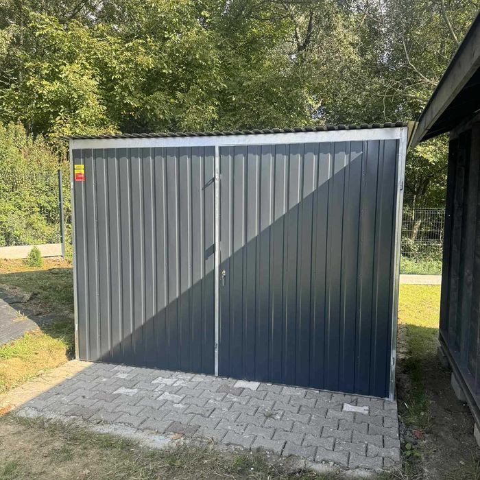 Garaż Blaszany 3x5 GRAFIT- Producent