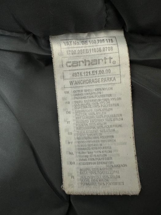 Мужская парка S размер carhartt