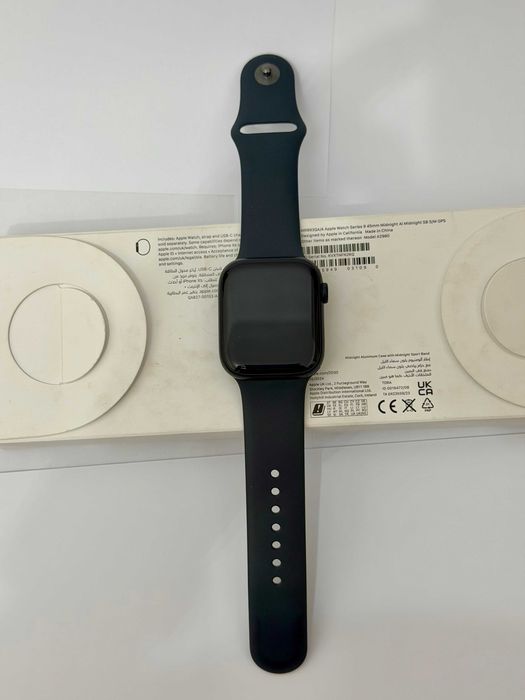 Apple Watch Series 9 - 45mm Preto - Como novo