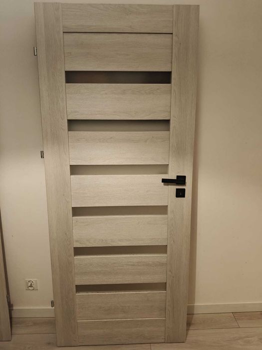 Drzwi Klon szary premium