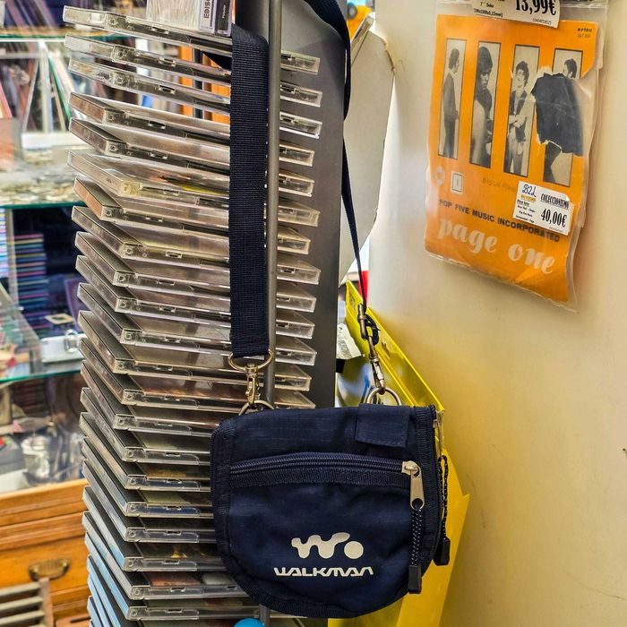 Estojo/Bolsa Sony Walkman para Discman / Disc-Walkman – Novo, Nunca Utilizado