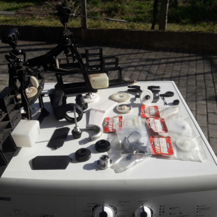 helicóptero kyosho concept 30 - peças