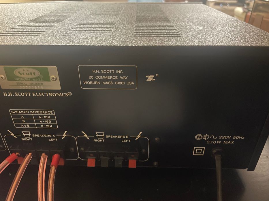 Amplificador SCOTT 430A