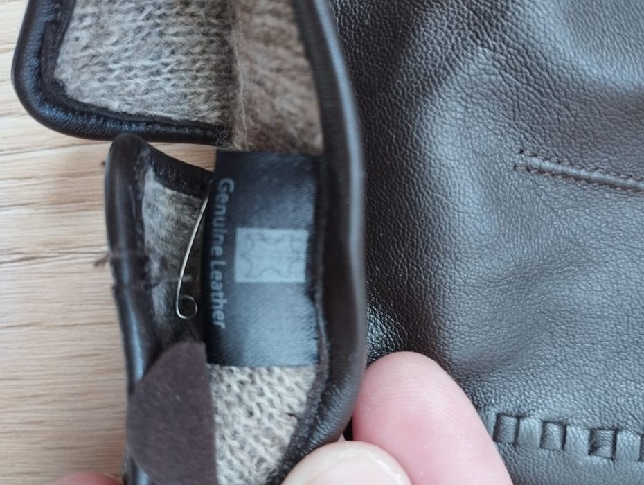 Шкіряні перчатки