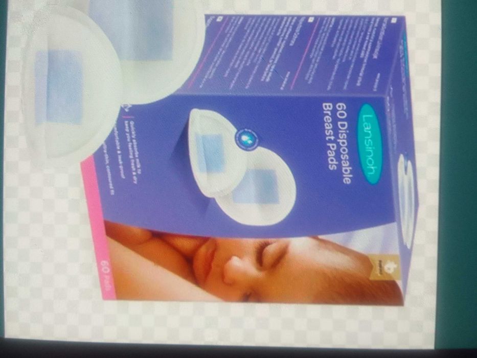 Накладки Lansinoh под грудь от протикания молока для кормящих мам груд