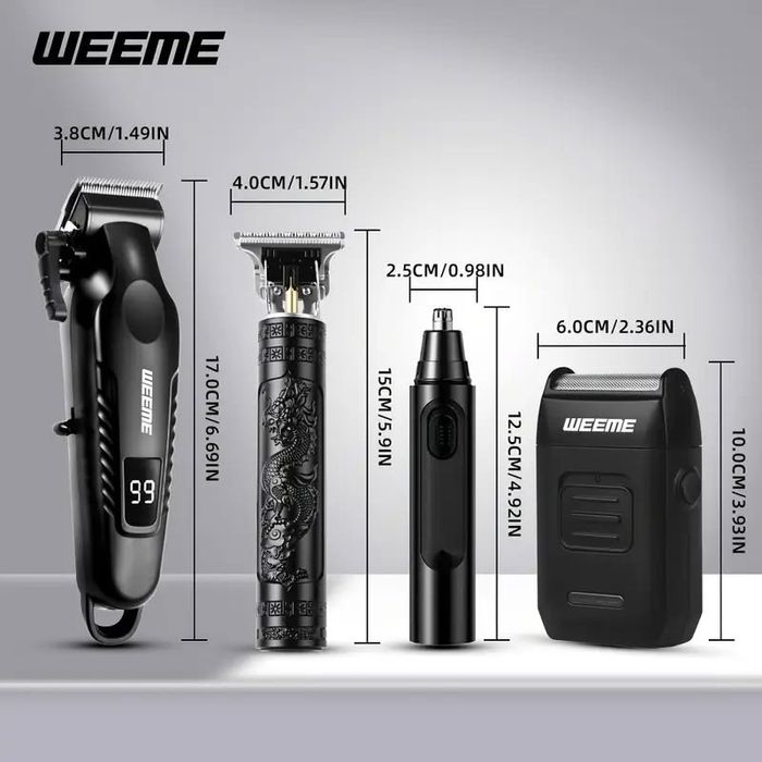 Професійний набір для стрижки WEEME 4 в 1