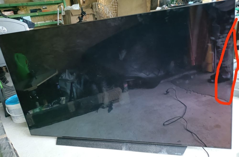 Telewizor LG OLED 65 cali uszkodzony