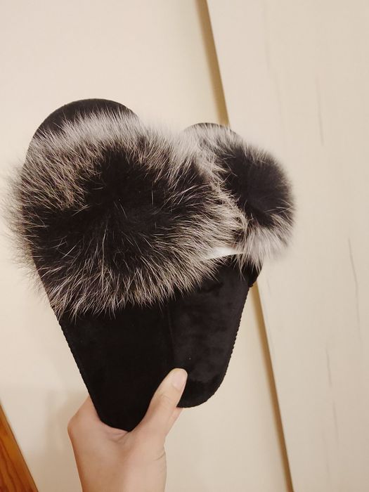 Тапочки з хутром
